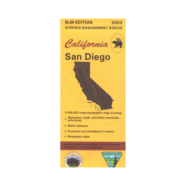 Map: San Diego CA - CA425S