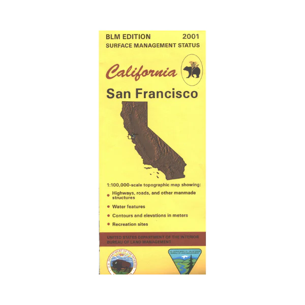 Map: San Francisco CA - CA430S