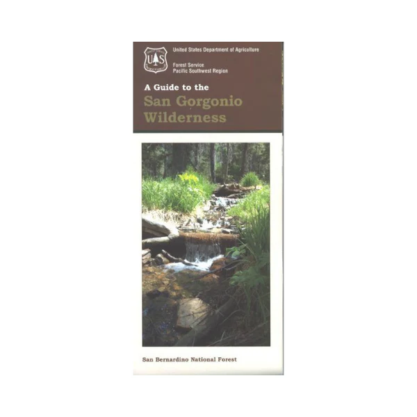 Map: San Gorgonio Wilderness CA