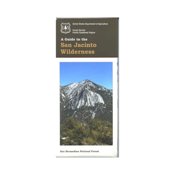 Map: San Jacinto Wilderness CA