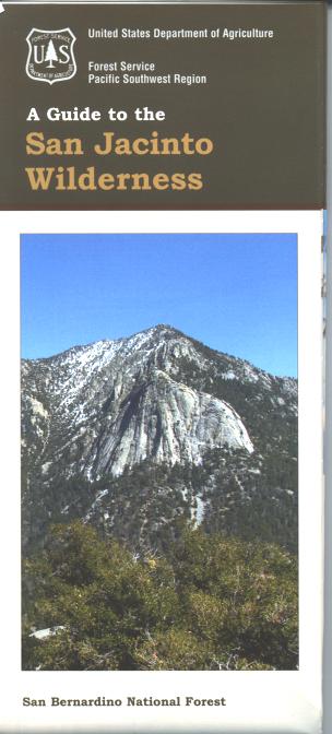 Map: San Jacinto Wilderness CA - Image 2
