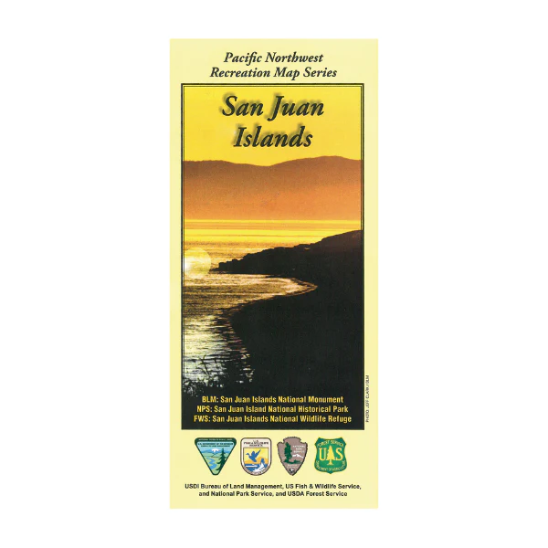 Map: San Juan Islands WA - PNWRMS - 2015