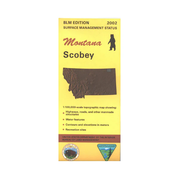 Map: Scobey MT - MT1171S