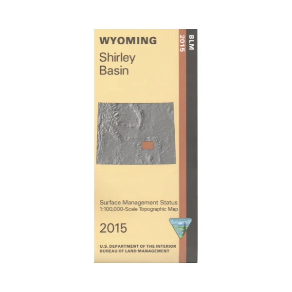 Map: Shirley Basin WY - WY048S