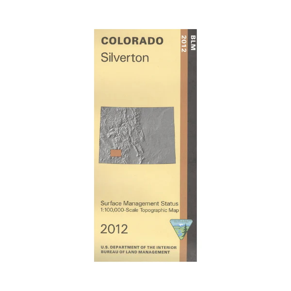 Map: Silverton CO (SURFACE) - CO147S