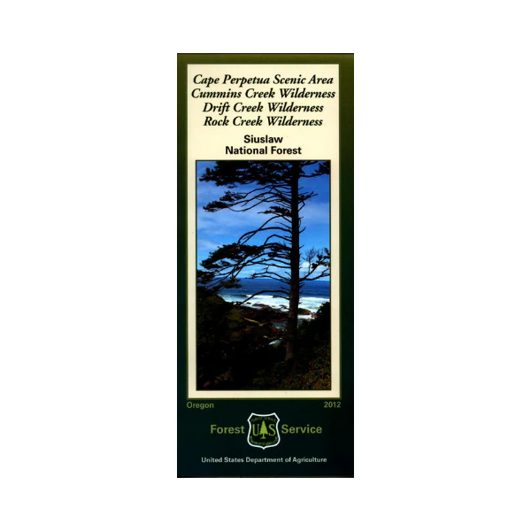 Map: Siuslaw National Forest OR