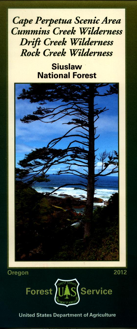 Map: Siuslaw National Forest OR - Image 2