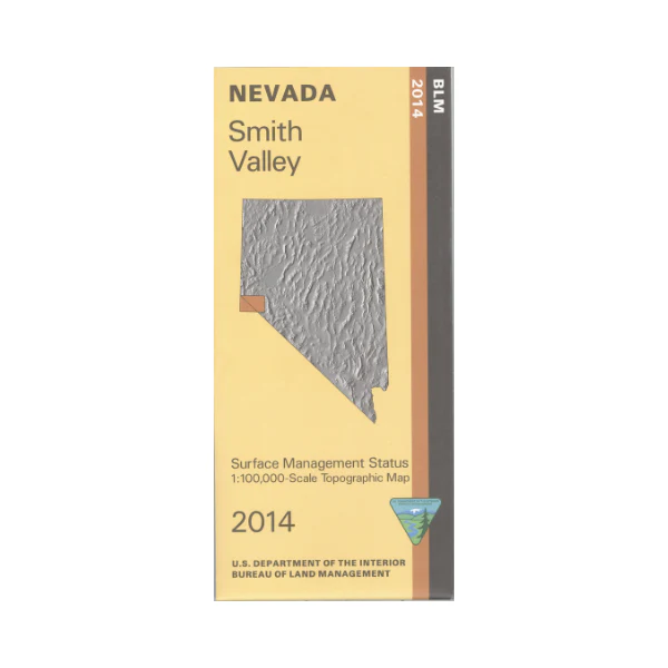 Map: Smith Valley NV - NV158S