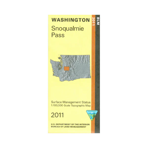 Map: Snoqualmie Pass WA (MINERAL) - WA040SM