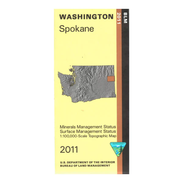 Map: Spokane WA (MINERAL)  - WA041SM