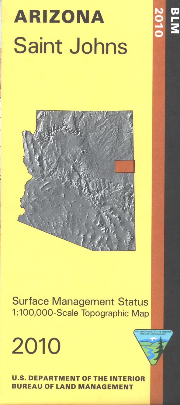 Map: St. Johns AZ - AZ149S - Image 2