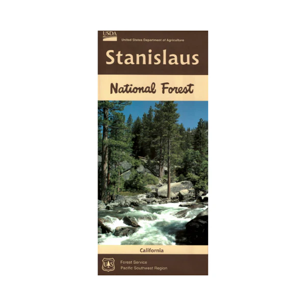 Map: Stanislaus National Forest CA
