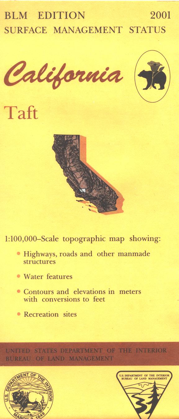 Map: Taft CA - CA510S - Image 2