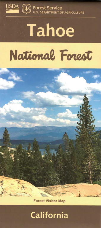 Map: Tahoe National Forest CA - Image 2