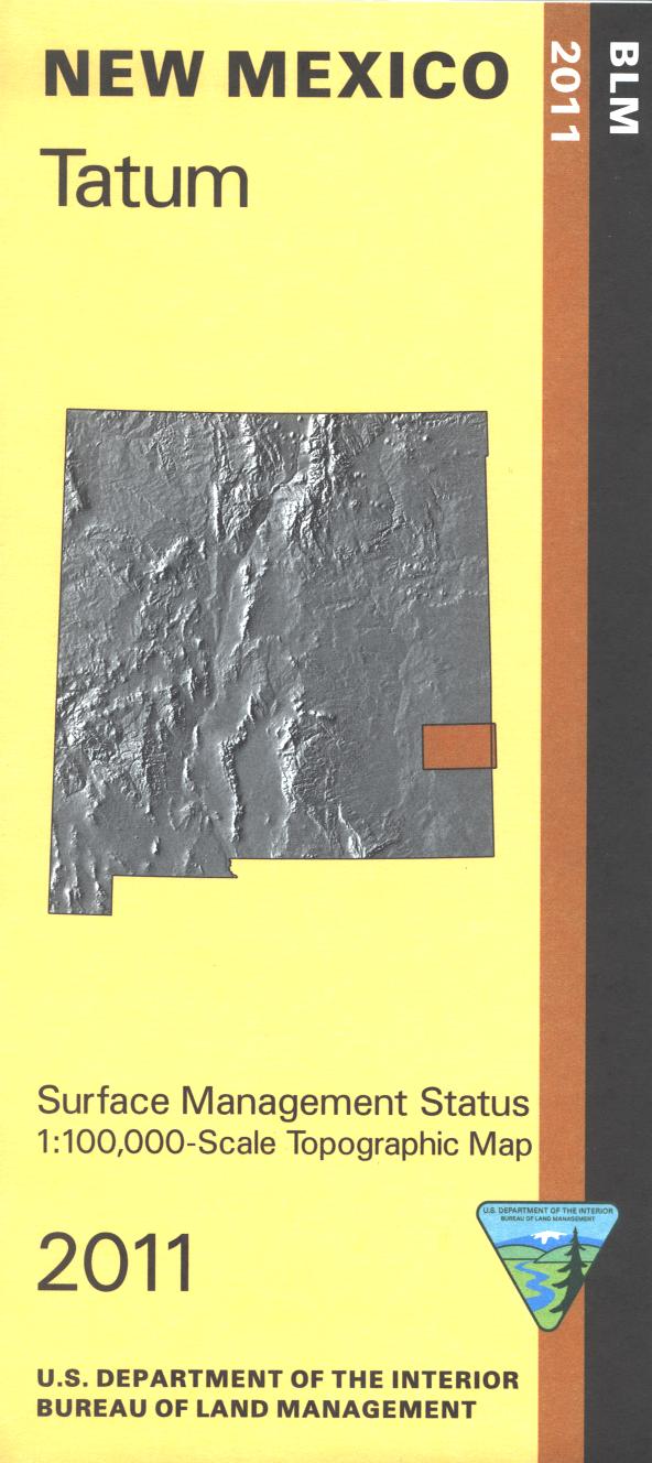 Map: Tatum NM - NM054S - Image 2