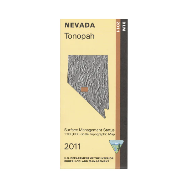 Map: Tonopah NV - NV161S