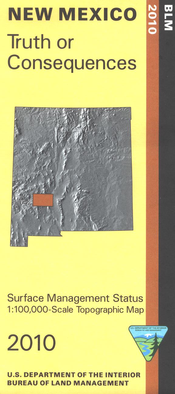 Map: Truth Or Consequences NM (SURFACE) - NM056S - Image 2