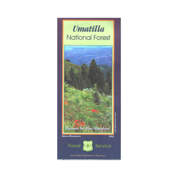 Map: Umatilla OR National Forest