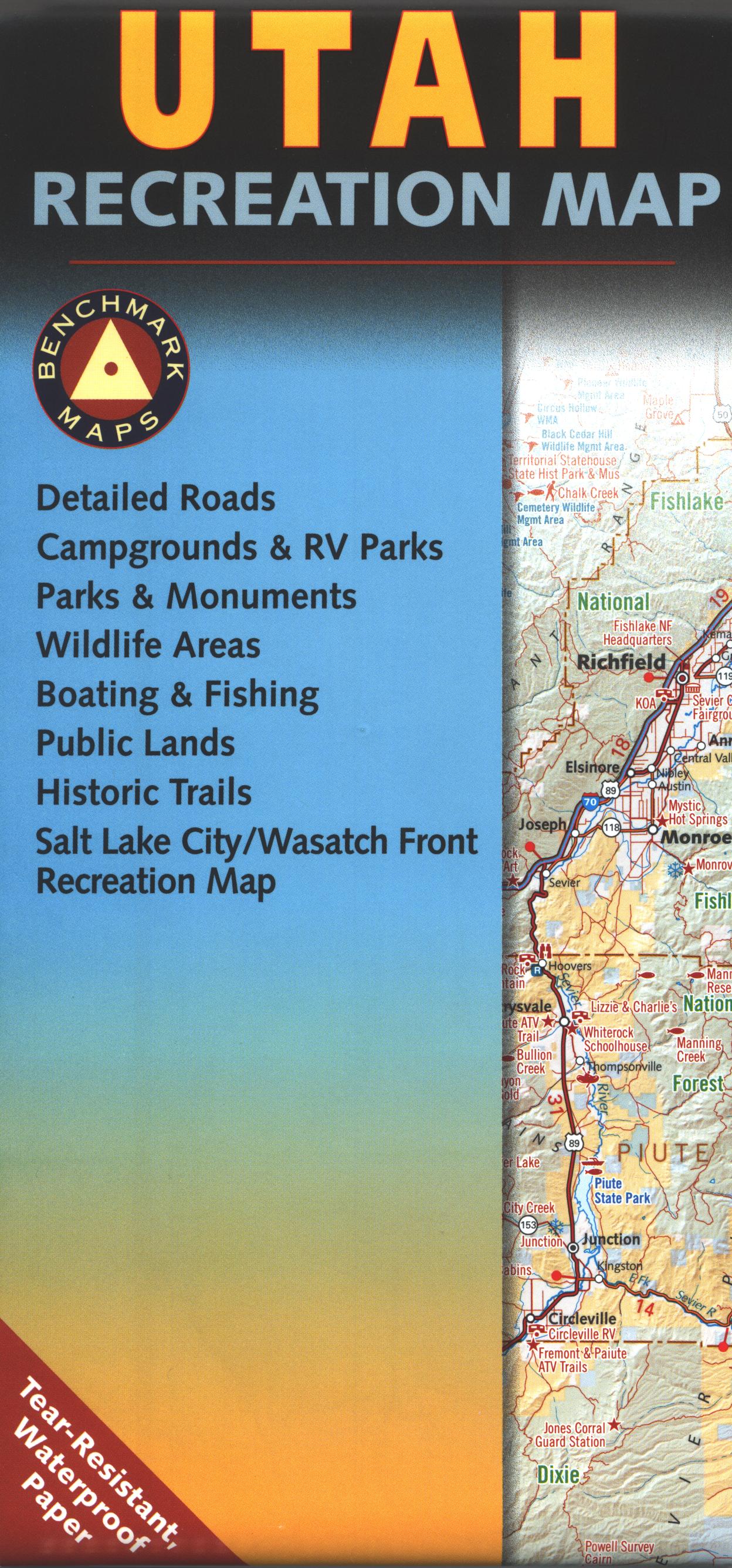 Map: Utah Recreation - Image 2