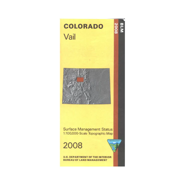 Map: Vail CO - CO153S