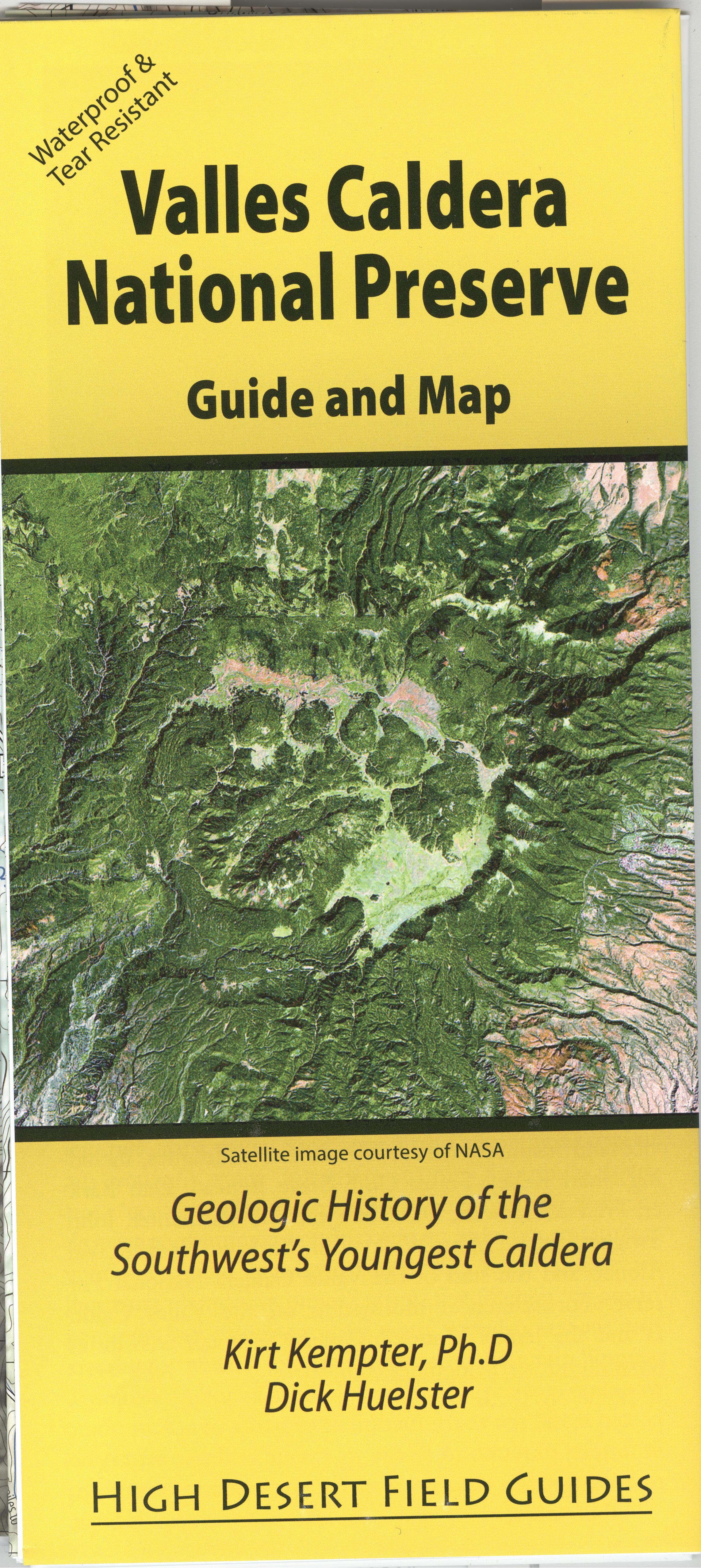 MAP: Valles Caldera National Preserve Guide & Map NM