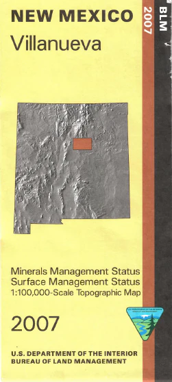 Map: Villanueva NM (Mineral) - Image 2