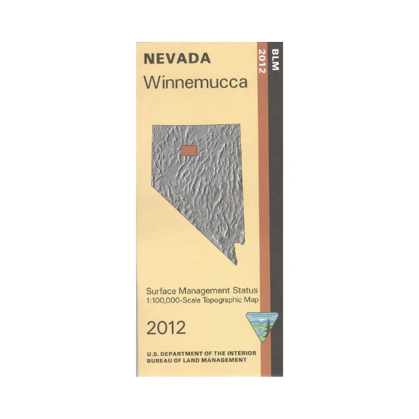 Map: Winnemucca NV - NV170S