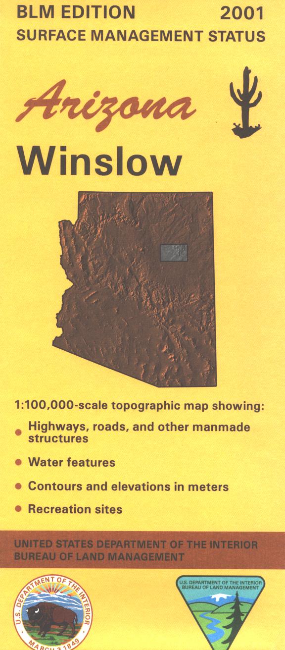 Map: Winslow AZ - AZ159S - Image 2
