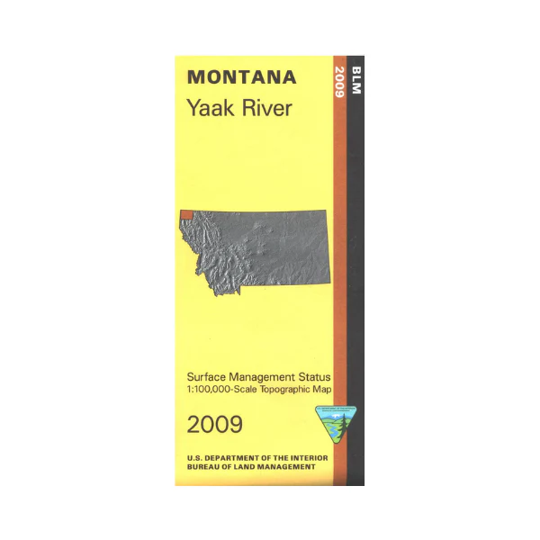 Map: Yaak River MT - MT1208S