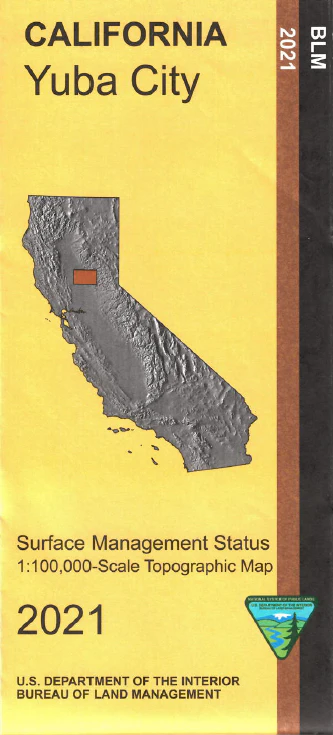 Map: Yuba City CA - CA570S - Image 2