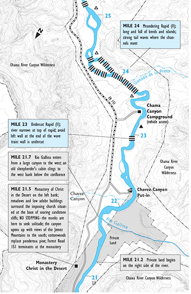 Rio Chama River Guide Map PDF - Image 2