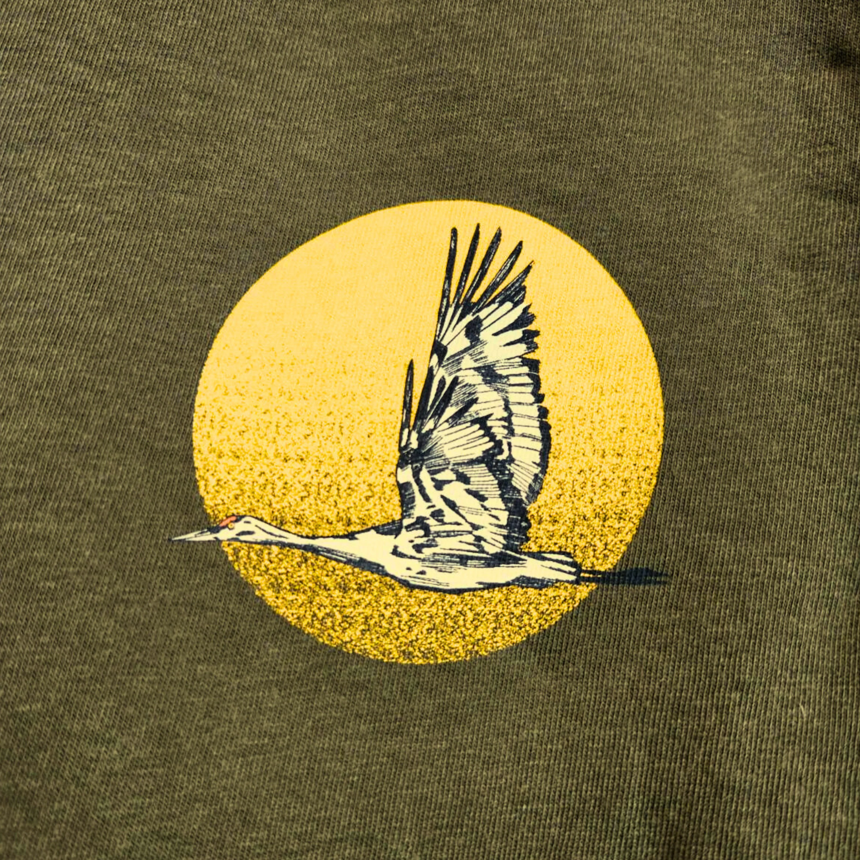 T-Shirt: Sandhill Crane - Image 3