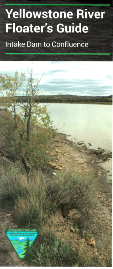 Map: Yellowstone River Guide: Intake Dam to Confluence - Image 2