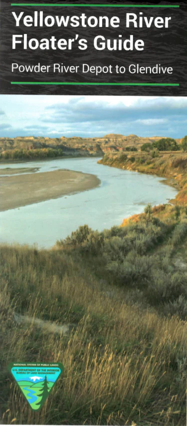 Map: Yellowstone River Guide: Powder River Depot to Glendive - Image 2